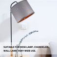 thumbnail image 2 of AURARMLET 1Pcs Grey Drum Lamp Shade Cover for Table Lamp Light Diffusion Style, 2 of 4