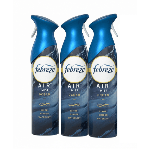 Febreze Air Freshener Spray, Odor-Fighting Room Spray, Summer Berry Picking, 8.8oz, 3 Count