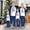 Style 3, variant on Merry Chrismukkah Matching Family Pajamas With Dog, Hanukkah Pajama Set, Size NB to Men 6XL
