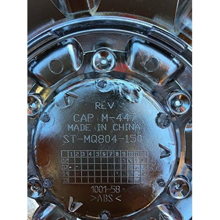 Fuel Offroad Cap M-721 1002-53 8 Lug Chrome Center Cap Cap M-447 ST-MQ804-150