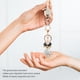 thumbnail image 4 of Lindo Gato Rhinestone Llavero Multifuncional Bling Mochila Llavero, 4 of 7