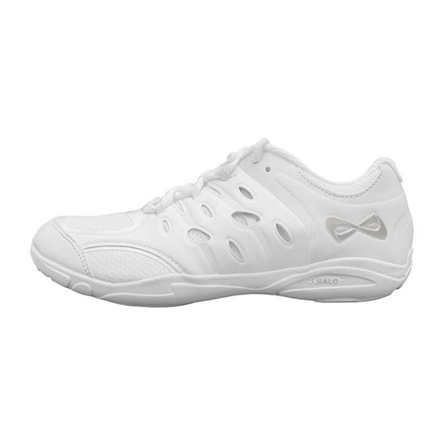 Nfinity Youth Defiance Cheer Shoe, White, Y10 US