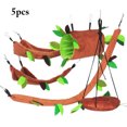 thumbnail image 1 of Hamster Hanging Hammock Set Warm Small Animal Cage Hammock Tunnel Squirrel Swing, 1 of 10