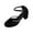 Summer Shoes # Black, variant on Samdudou Heels for Women Closed Toe Chunky Block Heel Mary Jane Ankle Strap Rhinestone Chain Accent Round Toe Dressy Elegant Wedding Party Office Ladies Everyday Modern Footwear