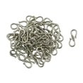 thumbnail image 2 of Abbraccia 6x50Pcs Tibetan S Hook Clasp Necklace Clasp Jewelry Findings 23 x 9 mm, 2 of 9