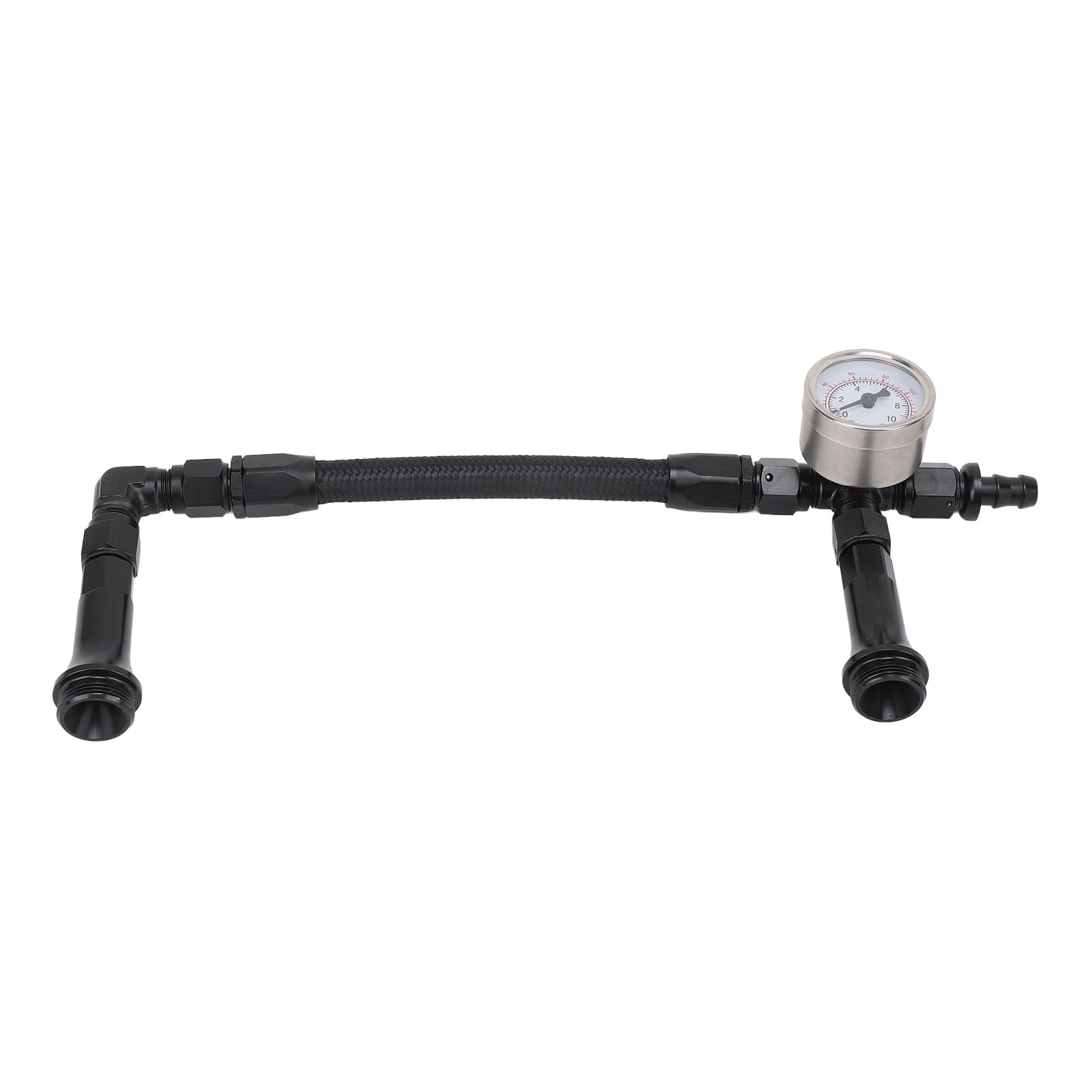 Dasbecan AN6 Dual Feed Carb Braided Nylon Fuel Line Double