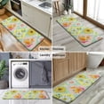 thumbnail image 6 of Pioneer Flower Floral Print Pattern Kitchen Rug Mat,Kitchen Runner Rugs Non Skid Washable,Decorative Kitchen Floor Mats for Kitchen,Sink,Laundry,17"x47.2", 6 of 7