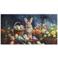 thumbnail image 2 of Rabbit Easter Eggs Flowers 3 Ring Binders 1.5 inch Hardcover File Folders with Interior Pockets A4 Size Organizer for School Office Hospital Set of 2, 2 of 8