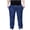 Blue-06, variant on Mens Plus Size Jeans - Elastic Drawstring Waist Pull-On Denim Pants in Sizes 2XL-5XL