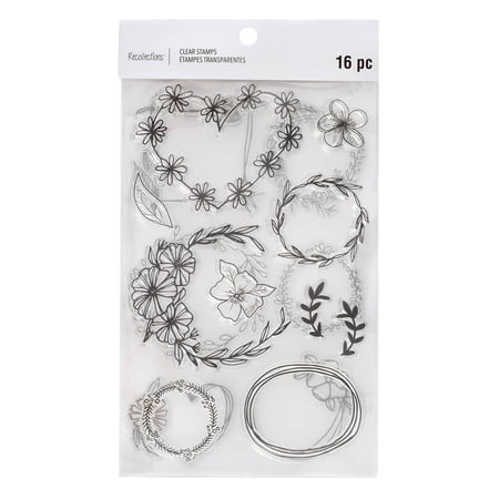 UPC: 0191518169041 | Floral Border Clear Stamps by Recollections™