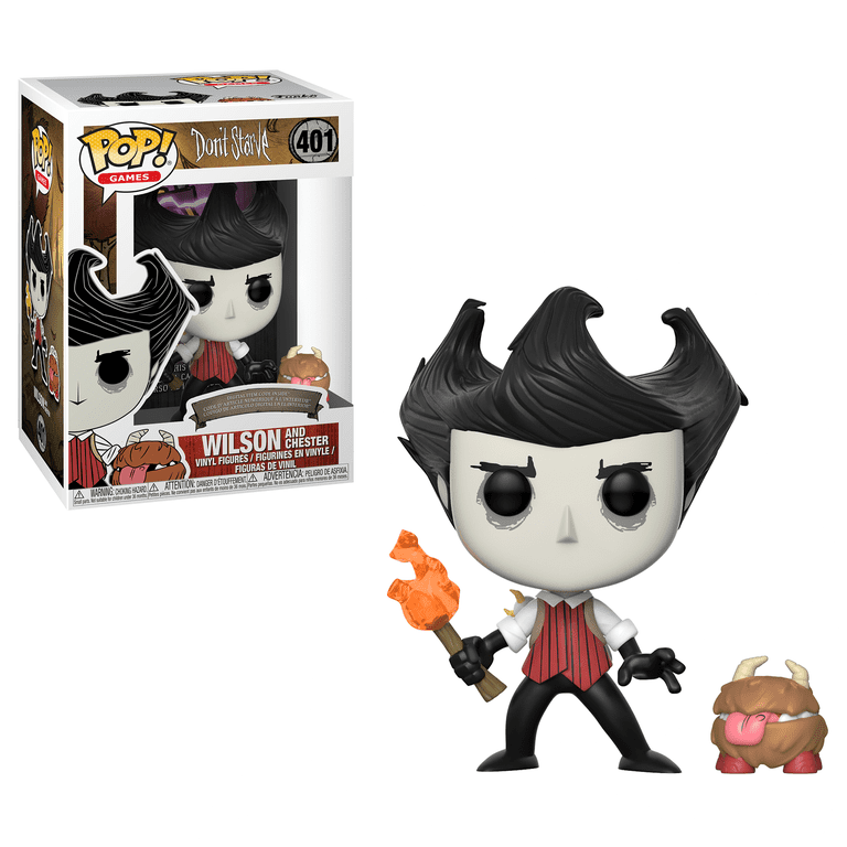 Funko POP! & Buddy: Don't Starve - Wilson w/ Chester - Walmart.com