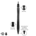 thumbnail image 3 of Uni-ball JETSTREAM ELEMENTS - Ballpoint pen - black, red, blue - 0.7 mm - medium - retractable (pack of 6), 3 of 8