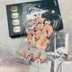 thumbnail image 5 of LWTZLW Uñas postizas cortas almendradas con glitter y diseño de corazones, 5 of 8