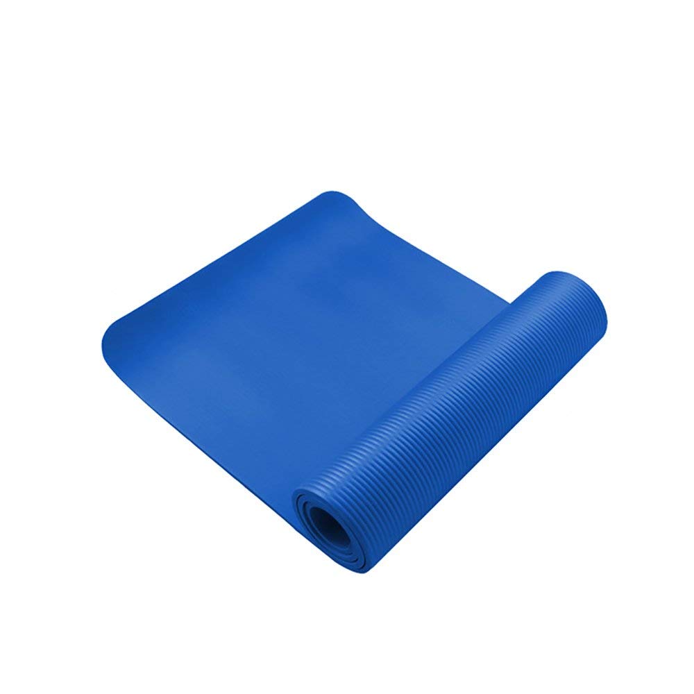 Pro Space Yoga Mat 1/2Inch Extra Thick Exercise Mat AllPurpose (24"x71") Royal Blue