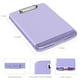 thumbnail image 3 of Portapapeles Piasoenc con almacenamiento A4 morado para enfermeras y profesores, 3 of 7