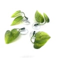 thumbnail image 1 of Paquete de 4 almohadillas de hojas de pez Betta que mejoran la salud de Betta simulando el hábitat natural: área de descanso natural, orgánica y cómoda, 1 of 5