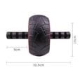 thumbnail image 4 of Bicicleta estática con ruedas AB Fitness para abdominales y cintura rojo, 4 of 9