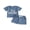Blue, variant on BemeyourBBs Toddler Baby Boys Big Brother Outfit Infant Baby Boys Summer Clothes Waffled Short Sleeve Letter Embroidery T Shirt Tops and Pockets Shorts Set