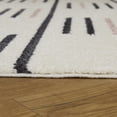 thumbnail image 6 of Booth Checkered Stripe Area Rug, 6 of 15