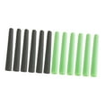 thumbnail image 1 of S SERENABLE 12Pcs Trampoline Enclosure Pole Foam Sleeves Padding for Jumping Bed Railing 6 Green 6 Black, 1 of 9