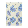 thumbnail image 3 of 54x54 Inch Tablecloth Polyester Square Tablecloth for Home Kitchen Dinner Decor Blue Flower Seamless, 3 of 9