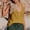 Yellow, variant on BRGZLK Tank Tops For Womens Tie Front Knot Sleeveless V Neck Shirts Summer Casual Loose Fit Button Up Henley Tops Dressy Blouse