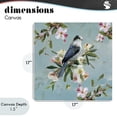 thumbnail image 4 of Stupell Industries French Country Pastel Songbird Among Blossoms Canvas Art, 17 x 17, by Sally Swatland, 4 of 8