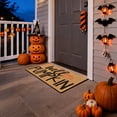 thumbnail image 2 of Uanit Fall Coir Doormat Welcome Pumpkins Door Mat Non-Slip Farmhouse Floor Mats Autumn Decorative Entrance Door Rugs for Halloween Thanksgiving Indoor Outdoor Bathroom Porch Decor, 15.7 x 23.6 Inch, 2 of 4