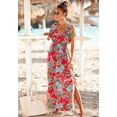 thumbnail image 2 of LASCANA Women's Floral Pattern Maxi Dress Flower, 2 of 5