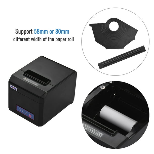 HOIN - Imprimante Thermique POS 58mm USB BT Imprimante Rouleau de