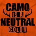 thumbnail image 2 of Camo is a Neutral Color Cute Hunter Unisex Plus Size Sweatshirt Brisco Brands 4X, 2 of 6