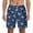 White, variant on Cartoon Sharks2 for Men's Swimming Trunks Swim Trunks Quick Dry Swim Shorts with Mesh Lining Funny Swimwear Bathing Suits