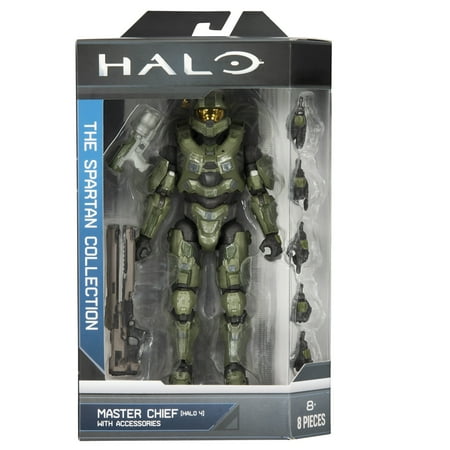 HALO 6.5" The Spartan Collection Master Chief with Light Rifle and Boltshot