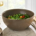 thumbnail image 3 of Better Homes and Gardens Banks Brown 10.8-inch Stoneware Serving Bowl, 3 of 7