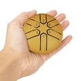 thumbnail image 2 of Tambor Lluvia 3 Pulgadas Y 6 Notas para Lengua Acero Exterior Yoga (dorado), 2 of 6
