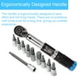 thumbnail image 2 of 11Pcs 1/4 Inch 2-20Nm Preset Torque Wrench Sleeves Set Quick Release Mini Portable Adjustable Torque Wrench Household Car Auto Repairs With Storage Box, 2 of 7