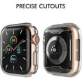 thumbnail image 2 of AhaStyle [2 Pack] Ultra Clear Slim iWatch Case TPU Full Coverage Shockproof Screen Protector Compatible with Apple, 2 of 5