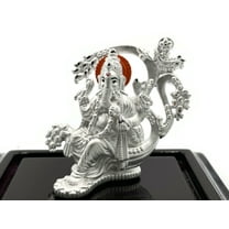 999 Pure Silver Ganesh idol / Statue / Murti (Figurine #19)