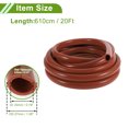 thumbnail image 4 of Unique Bargains 20Ft 13/16" 20mm ID 3.5mm Thickness Silicone Vacuum Hose for Air and Water Red, 4 of 6