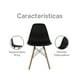 thumbnail image 4 of Silla Xtellar Para Comedor Negocio Modernas Minimalistas Color Negro, 4 of 6