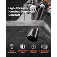 thumbnail image 2 of VEVOR Diamond Core Drill Machine Handheld Concrete Core Drill Rig 6.3 in 2000W, 2 of 9