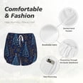 thumbnail image 4 of Balery Shining Christmas Tree Pantalones cortos deportivos para mujer con forro y dos bolsillos, elásticos, para entrenamiento, gimnasio, yoga-XX-Large, 4 of 7