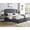 Gray, variant on Grey+White 3-Piece Upholstered Bedroom - Wingback Bed with Single Drawer Nightstands - Bedroom Decor Upgrade - Durable and Sophisticated Choice