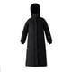 thumbnail image 4 of Gibobby Chamarra larga para mujer, Chaquetas para mujer con capucha y cierre de talla grande, chamarra largo con cierre y bolsillos(Negro,G), 4 of 5