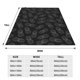 thumbnail image 3 of Balery White Pineapples Manta de Felpa Suave y Acogedora – Cobija de Franela Aterciopelada para Cama, Lavable y Cálida para Sofá, Mascotas, Transpirable-80"x60", 3 of 7