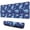 DarkBlue Cartoon Dinosaurs-3, variant on Long Mouse Pads for Desk,DarkBlue Cartoon Dinosaurs Pattern Desk Mats on Top Of Desks, Desk Mouse Pad Extra Large with 3mm Non-Slip Base and Stitched Edge for Gaming,Office,Work,Home 31.5"x11.8"