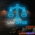 thumbnail image 4 of Handmadetneonsign Law Office Neon Sign, Justice Scales Led Sign, Lawyer Wall Art Light, Law Office Wall Decor 77280, 4 of 5
