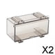 thumbnail image 1 of 2x Vitrina de Almacenamiento para Modelo de Coche, Caja de Presentación para Coche, Almacenamiento de Protección, Duradera, Caja de Almacenamiento Par 2 piezas, 1 of 10