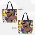 thumbnail image 2 of Lsque Scooby-Doo Pattern Tote Bag for Women, HandBags with Zipper, Large Capacity Casual Shoulder Handbags with Inner Pockets, 2 of 7