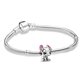 thumbnail image 1 of PANDORA Plata Esterlina Disney Lilo Stitch Charm Pulsera Charm Argent 16cm oso de fresa Electrónica, 1 of 1